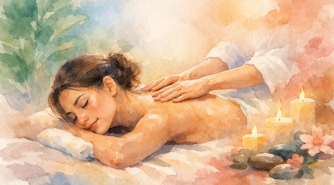 Como aliviar o estresse com massagem de verdade