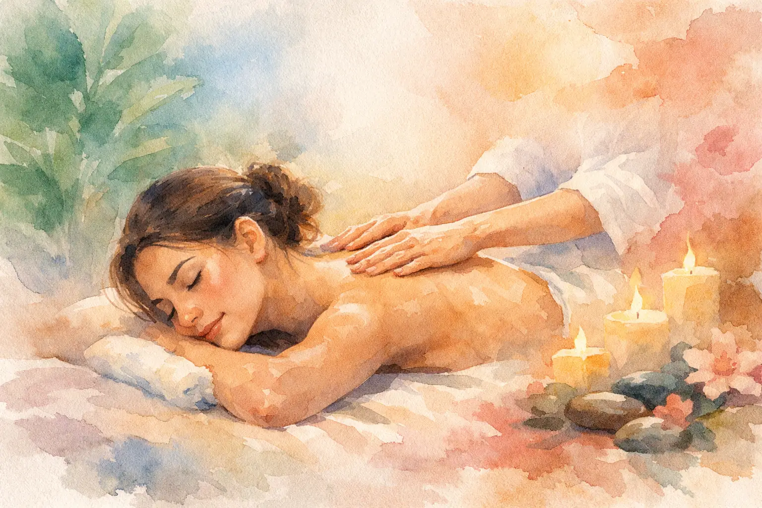 Como aliviar o estresse com massagem de verdade