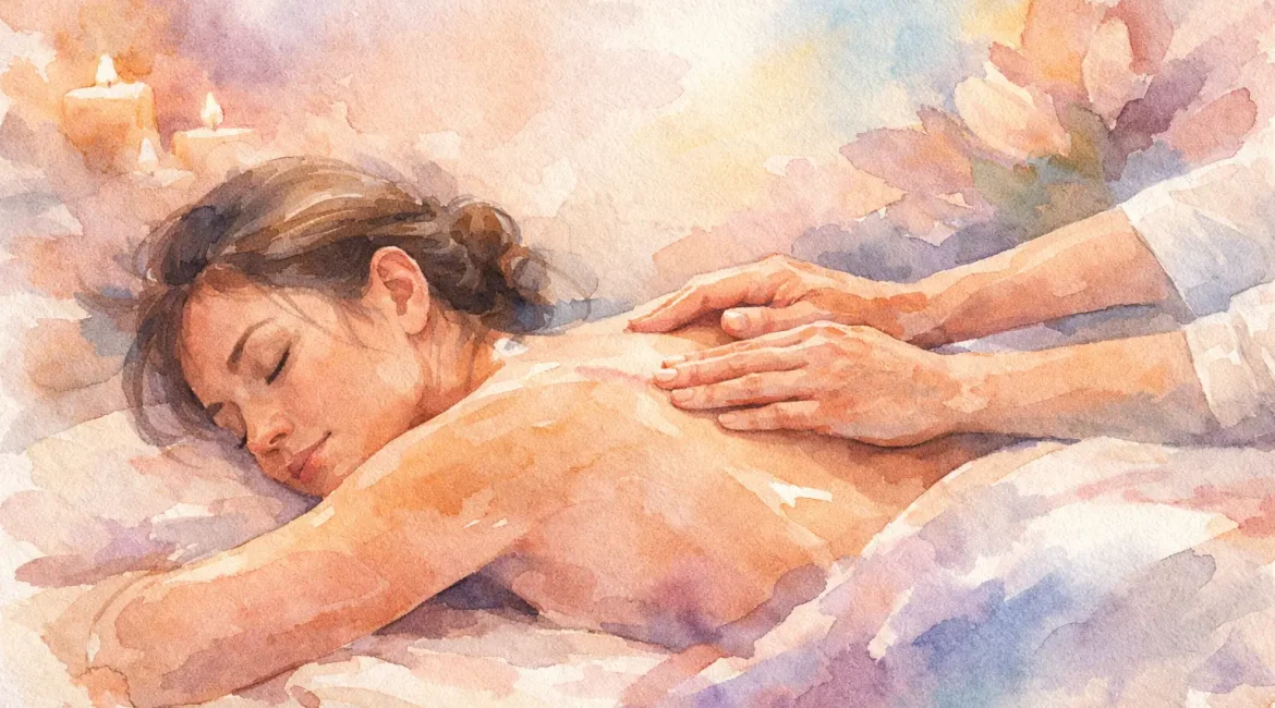 Massagem para fibromialgia com cuidado