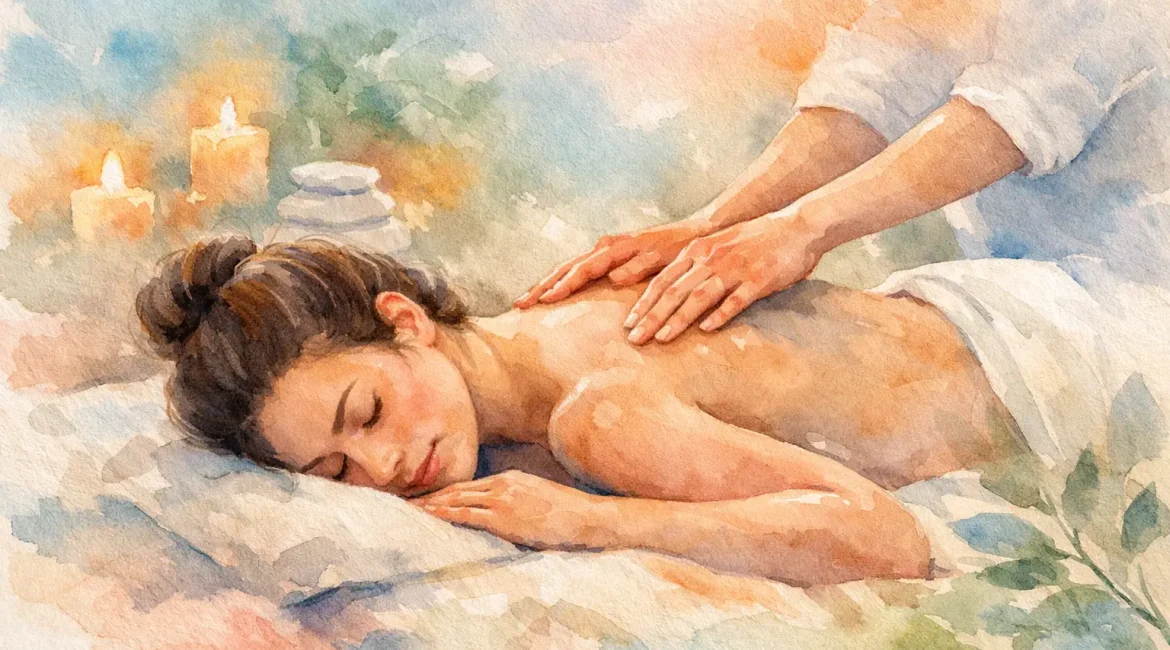 Massoterapia clínica para aliviar dor e tensão